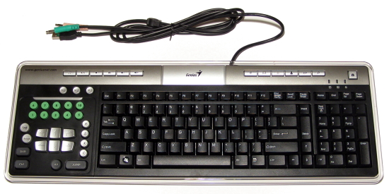 Genius LuxeMate 525 - klávesnice pro rádoby hráče