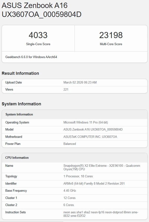 Snapdragon X2 Elite Extreme překonává v některých testech konkurenci