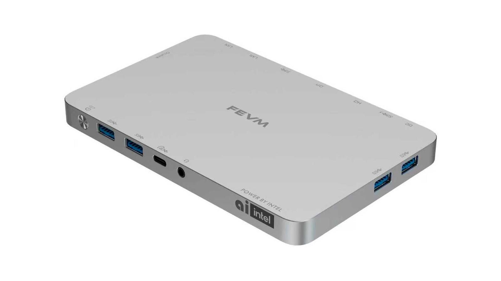 FEVM chystá 19mm mini PC s čipy Core Ultra 300 a třemi M.2 sloty